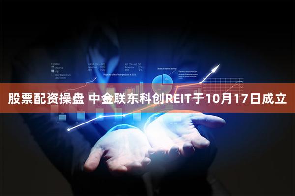 股票配资操盘 中金联东科创REIT于10月17日成立